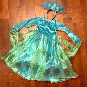 Chasing Fireflies Princess Paradise Peacock Dress